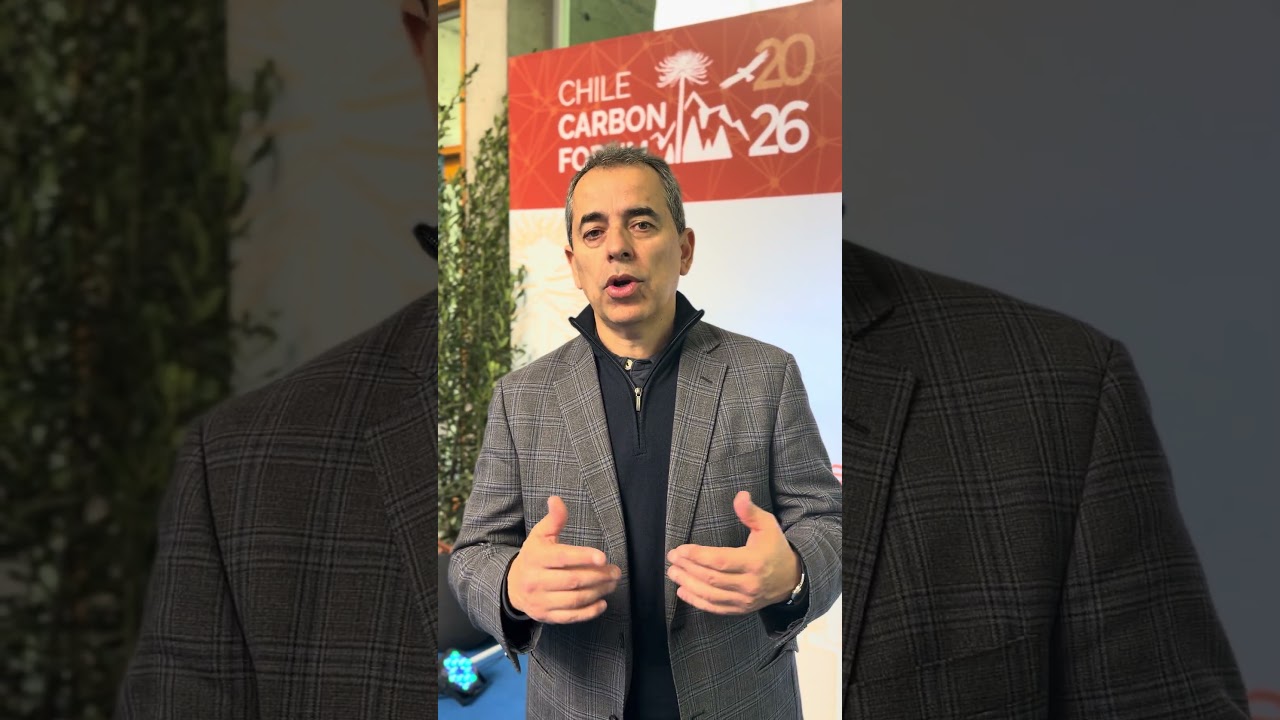 Jaime Ubilla en el Chile Carbon Forum 2026 sobre mercados de carbono y créditos de biodiversidad