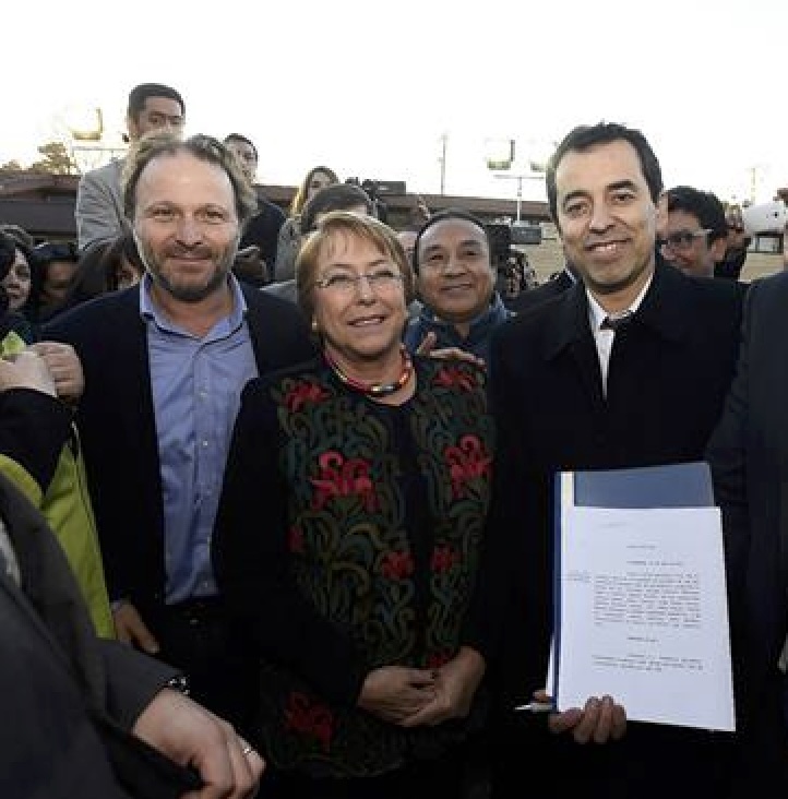 Promulgación de la Ley N° 20.930 con la Presidenta Michelle Bachelet, junio de 2016